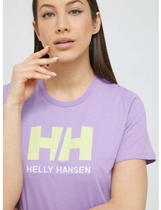 Helly Hansen pamut póló lila