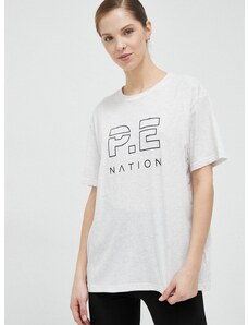 P.E Nation pamut póló szürke