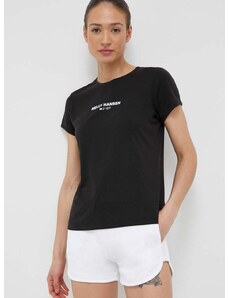 Helly Hansen t-shirt női, fekete