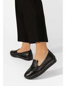 Zapatos Evadea fekete fűzős női cipő
