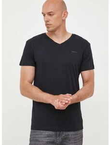 Gant t-shirt 2 db fekete, férfi, sima