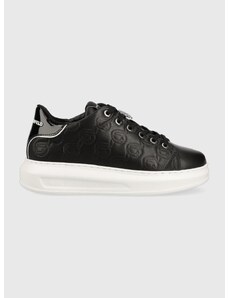 Karl Lagerfeld bőr sportcipő KAPRI KC fekete, KL62523F