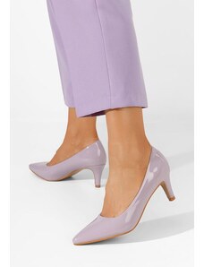 Zapatos Corvina v2 lila alacsony sarkú körömcipők
