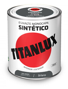 szintetikus zománc Titanlux 5808971 Szürke 750 ml fényes