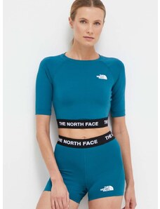 The North Face edzős póló türkiz