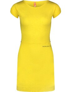 Nordblanc Sárga női ruha WAISTLINE