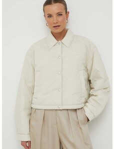 Calvin Klein Jeans rövid kabát női, bézs, átmeneti