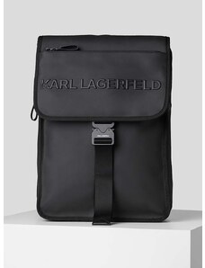 Karl Lagerfeld hátizsák fekete, férfi, nagy, sima