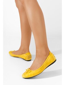 Zapatos Amania v2 sárga női balerina