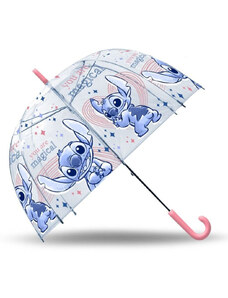 Disney Lilo és Stitch A csillagkutya gyerek félautomata átlátszó esernyő Ø70cm