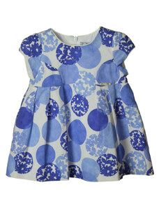 Mayoral kék mintás béi lány ruha – 68 cm