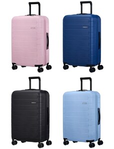 American Tourister NOVASTREAM négykerekű bővíthető közepes bőrönd 139276