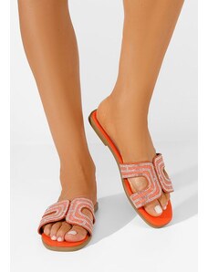 Zapatos Nakera narancssárga női papucs