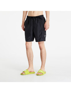 Férfi fürdőruha Nike Belted Packable 7" Volley Short Black