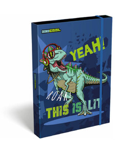 LIZZY CARD Dino Cool, Dino Roar füzetbox A/4