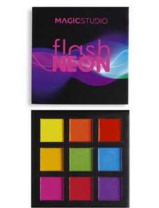 martinelia - MARTINELIA Magic Studio szemhéjfesték paletta 9 neon színnel, Flash Neon
