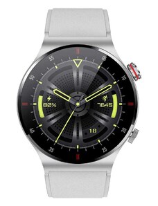 Smart Watch QW33 magyar nyelvű okosóra Bluetooth telefon funkciókkal - szürke