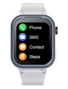 Smart Watch D39 GPS 4G SIM kártyás videohívásos okosóra fiataloknak - szürke