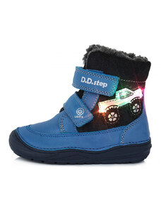 DD Step Kisfiú világítós téli bélelt cipő #W071-32A