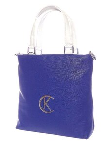 KAREN női táska kék-fehér színű