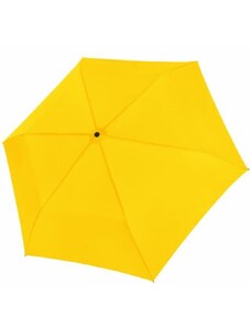 Ultrakönnyű kézi nyitású sárga esernyő Doppler