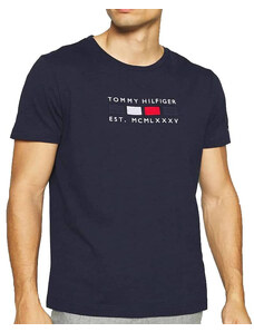 Férfi kék Tommy Hilfiger póló