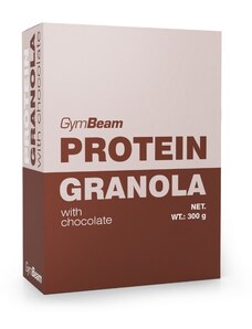 GymBeam Fehérjés granola csokoládéval - 300 g