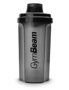 GymBeam Transparent Black shaker 700 ml