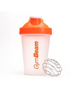 GymBeam Shaker Blend Bottle átlátszó-narancssárga 400 ml