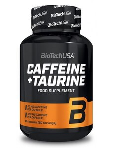 Biotech USA Caffeine + Taurine - 60 kapsz.