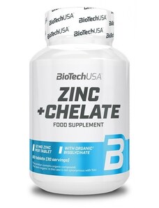 Biotech USA Zinc+Chelate - 60 tbl.