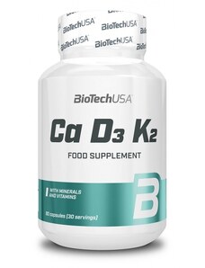 Biotech USA Ca D3 K2 - 90 kapsz.