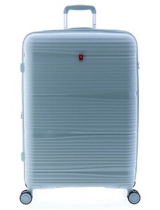 Gladiator BIONIC 4-kerekes keményfedeles bővíthető bőrönd 76x53x29/31cm, kék