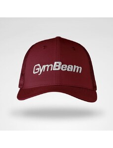 GymBeam Clothing GymBeam Mesh Panel Cap baseball sapka - bordó