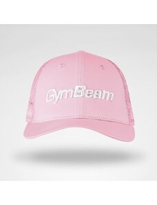 GymBeam Clothing GymBeam Mesh Panel Cap Baby Pink baseball sapka - rózsaszín