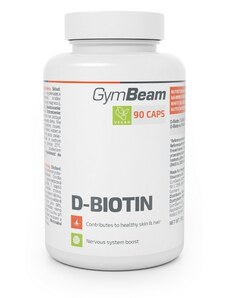 GymBeam D-biotin - 90 kapsz.