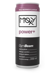 GymBeam MOXY power+ Energy Drink - 24 x 330 ml