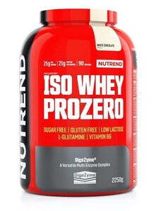 Nutrend ISO WHEY PROZERO - 2250 g