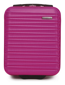 ABS bordázott kézipoggyász bőrönd Wittchen, rózsaszín, ABS