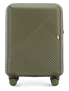 Polikarbonát kabin bőrönd Wittchen, Oliva zöld, polikarbonát