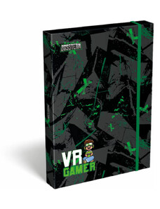LIZZY CARD Bossteam VR Gamer füzetbox A/4