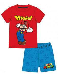 KORREKT WEB Super Mario gyerek rövid pizsama 5 év/110 cm