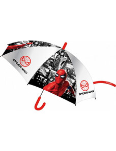 KORREKT WEB Pókember gyerek félautomata átlátszó esernyő Ø74 cm