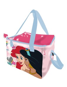 KORREKT WEB Disney Hercegnők Ariel & Jasmine thermo uzsonnás táska, hűtőtáska 22,5 cm