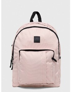 Vans hátizsák rózsaszín, nagy, sima