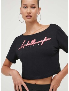 LaBellaMafia t-shirt női, fekete