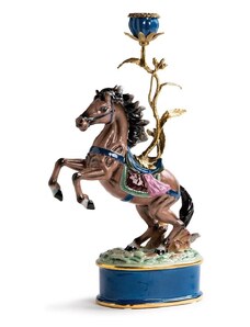 &k amsterdam dekoratív gyertyatartó Horse