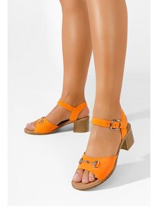 Zapatos Deandra v2 narancssárga bőr szandál