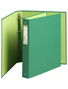 Gyűrűs könyv Exacompta Forever A/4 4 gyűrűs 40 mm gerinccel zöld