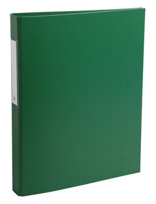 Gyűrűs könyv Exacompta A/4 2 gyűrűs 40 mm gerinccel PP zöld